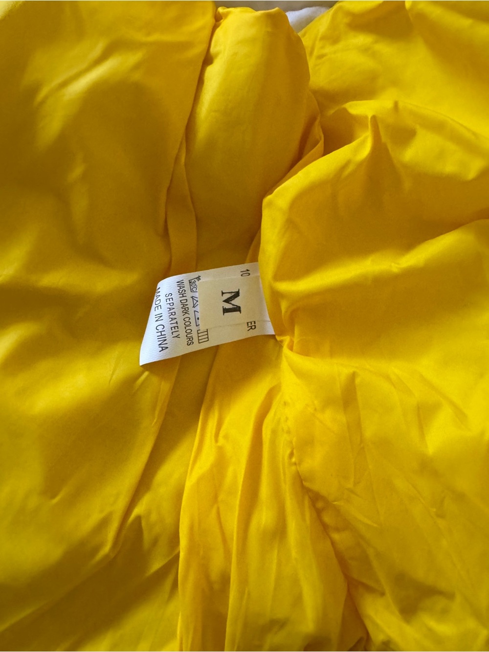 Yellow Puffer Vest - Lightweight Warmth - Picture 2 of 5